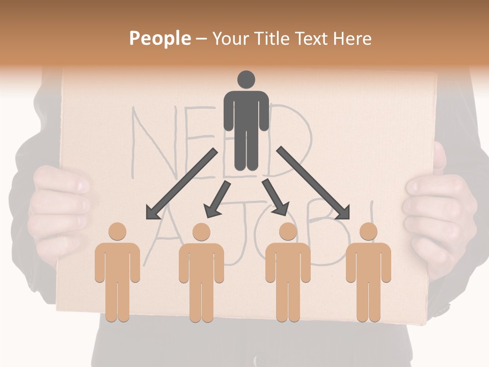 Suit Man Colour PowerPoint Template