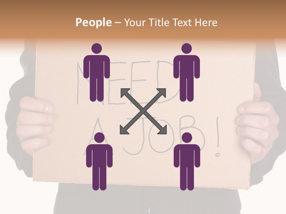 Suit Man Colour PowerPoint Template