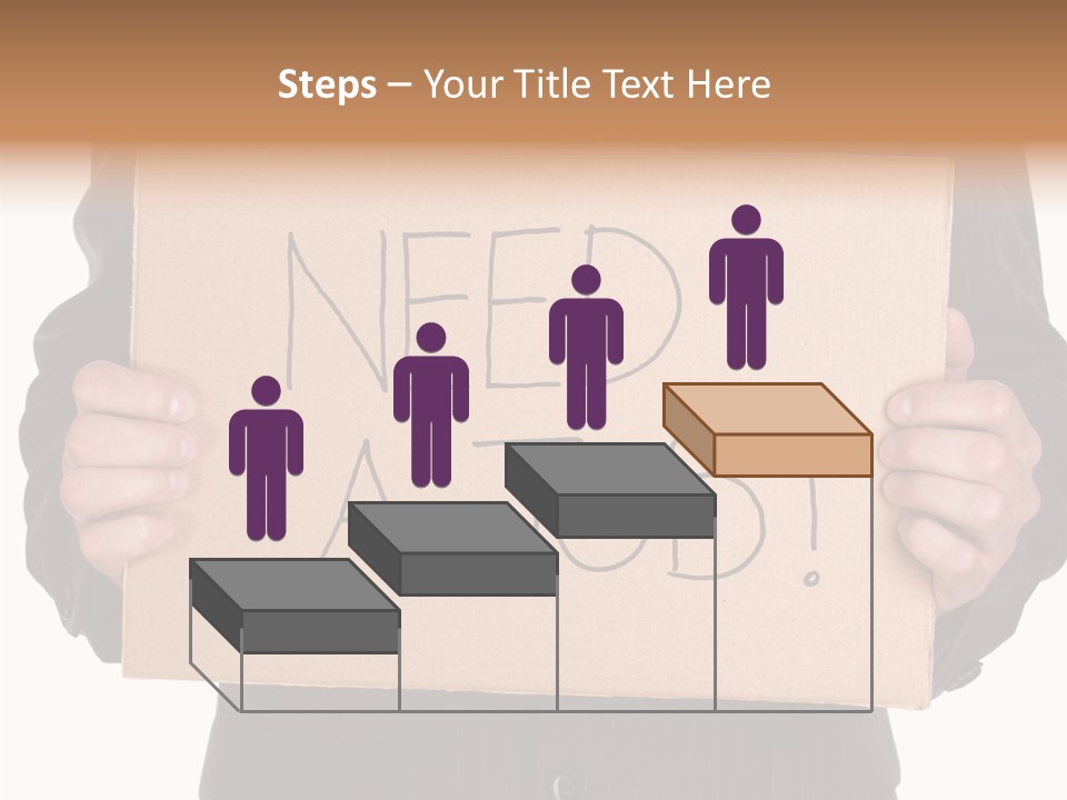 Suit Man Colour PowerPoint Template