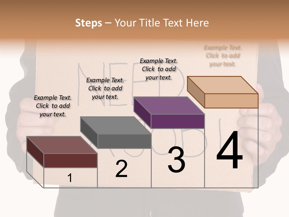 Suit Man Colour PowerPoint Template