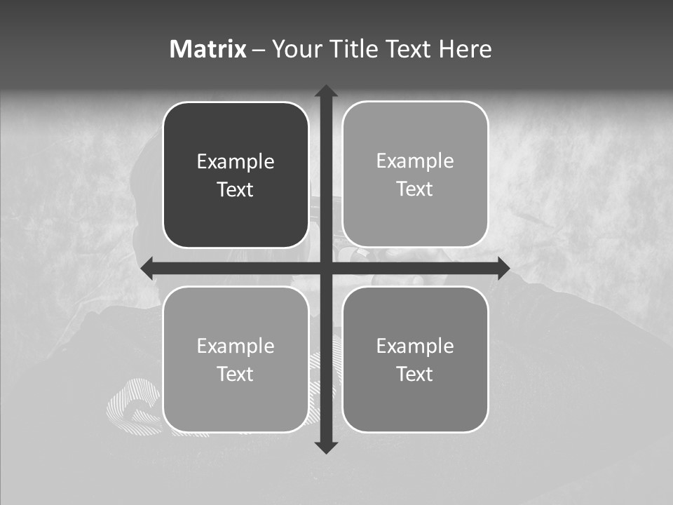 Sad Unhappy Revolver PowerPoint Template