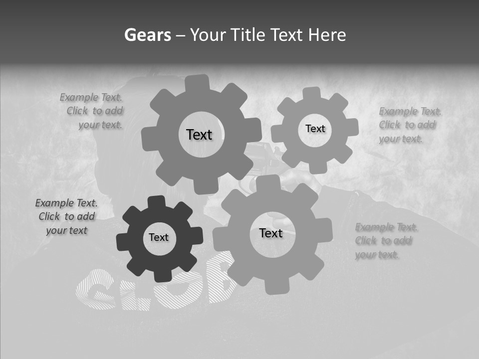 Sad Unhappy Revolver PowerPoint Template