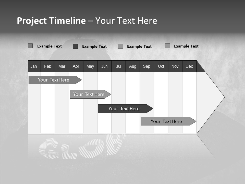 Sad Unhappy Revolver PowerPoint Template