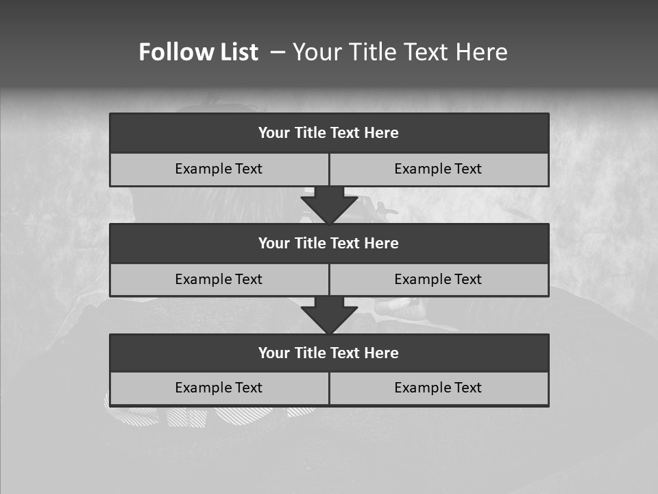 Sad Unhappy Revolver PowerPoint Template