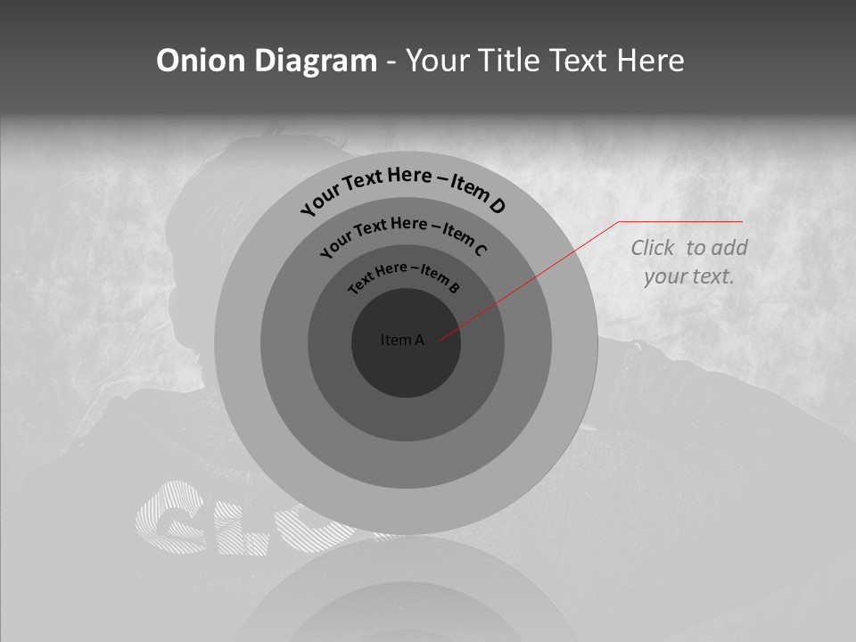 Sad Unhappy Revolver PowerPoint Template