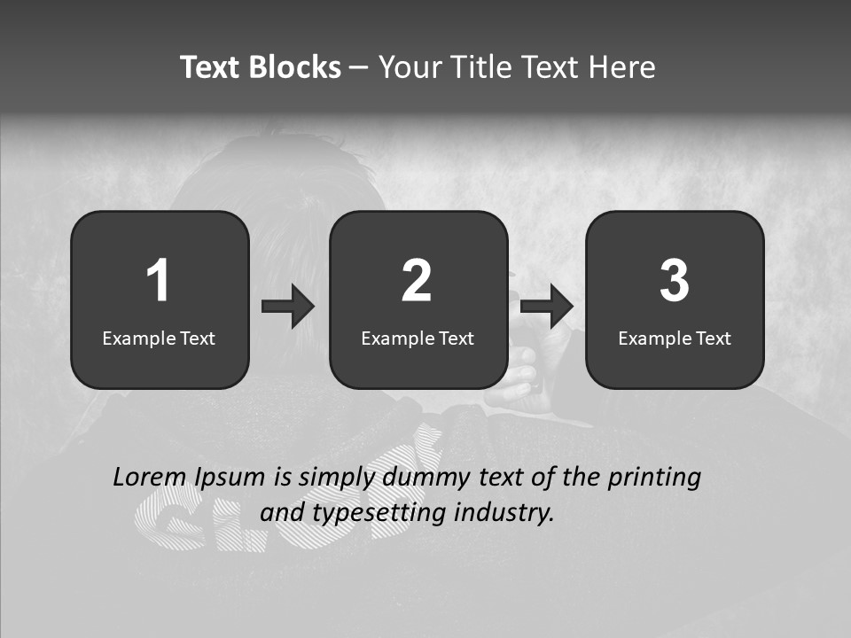 Sad Unhappy Revolver PowerPoint Template