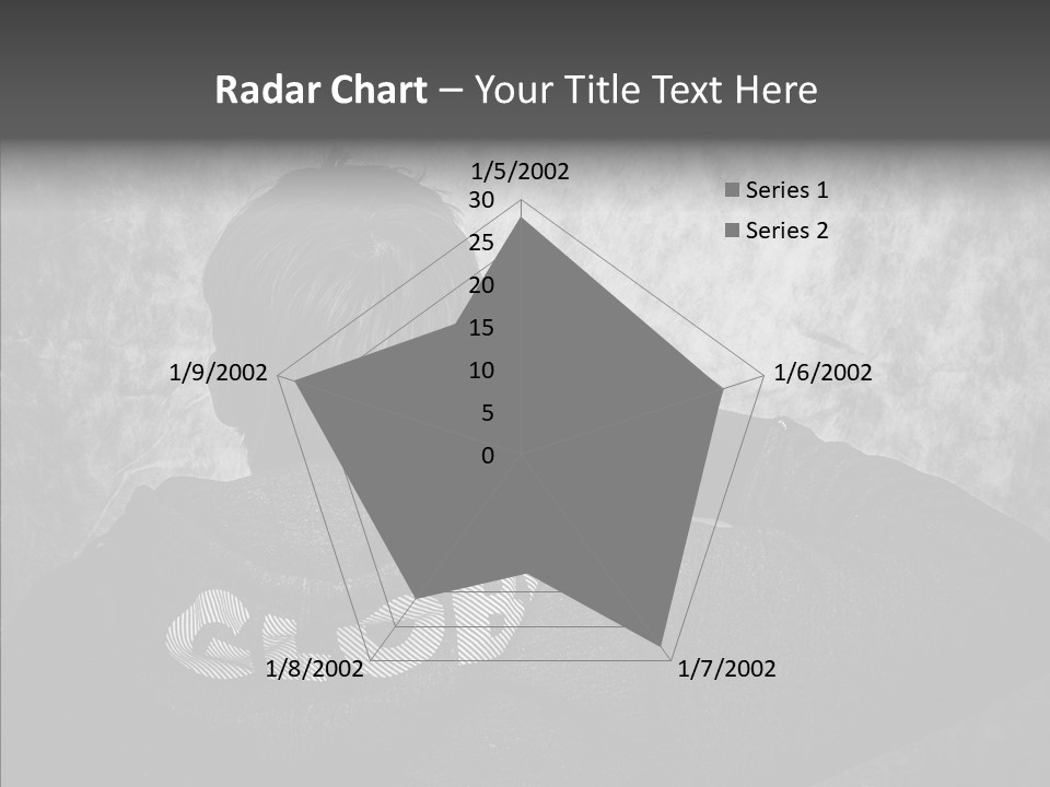 Sad Unhappy Revolver PowerPoint Template