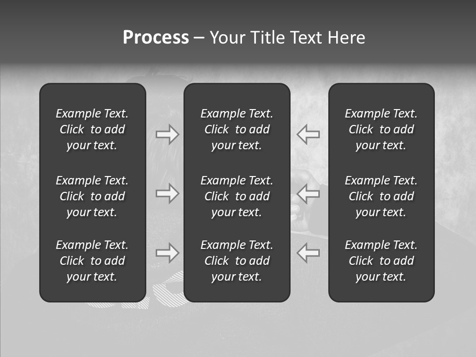 Sad Unhappy Revolver PowerPoint Template