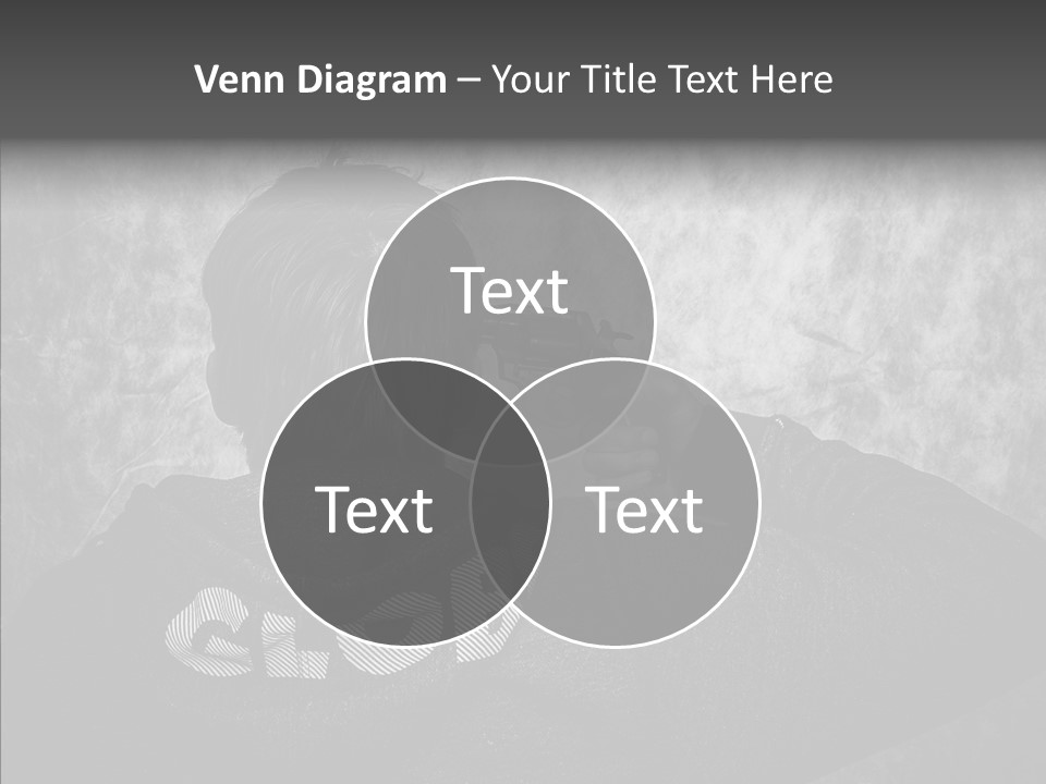 Sad Unhappy Revolver PowerPoint Template