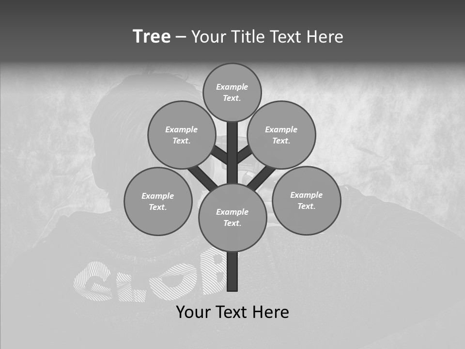 Sad Unhappy Revolver PowerPoint Template