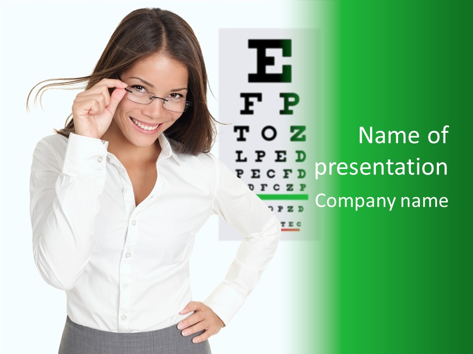 Doctor Asian Sight PowerPoint Template