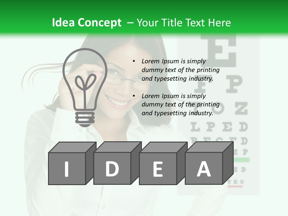 Doctor Asian Sight PowerPoint Template