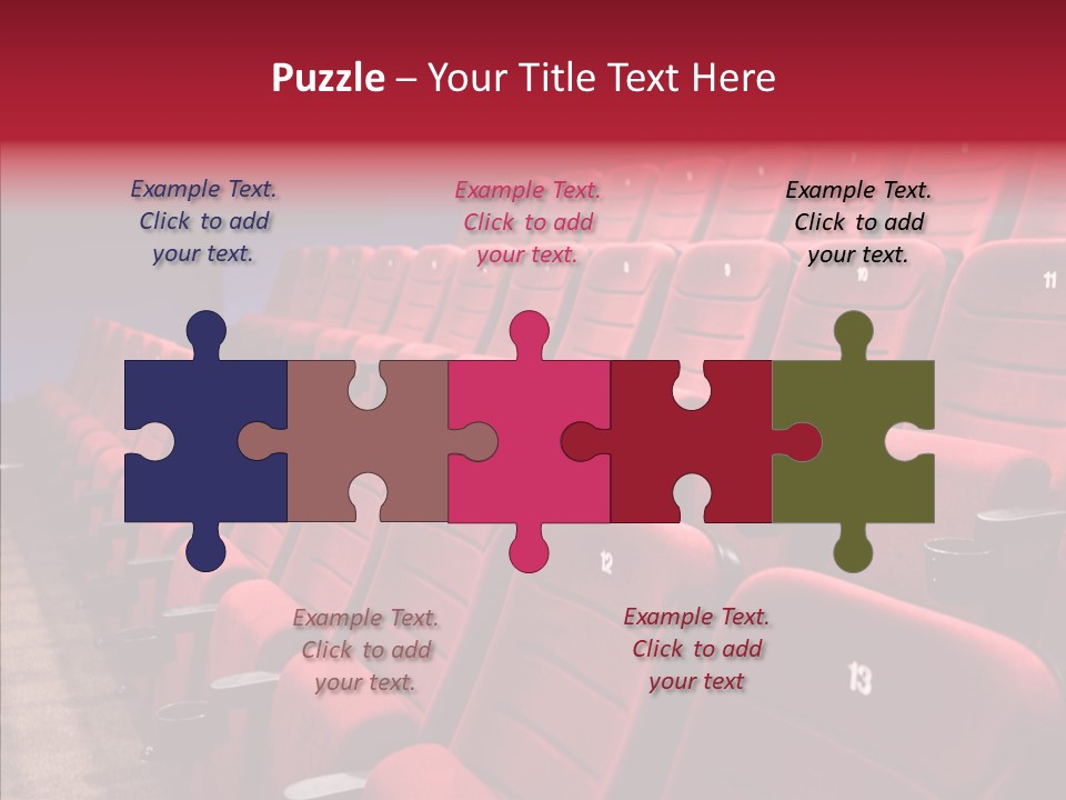 Chair Shot Movie PowerPoint Template