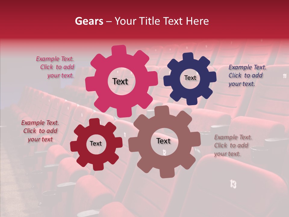 Chair Shot Movie PowerPoint Template