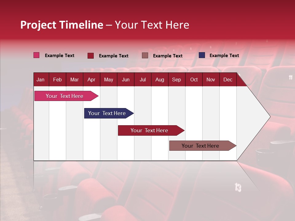Chair Shot Movie PowerPoint Template