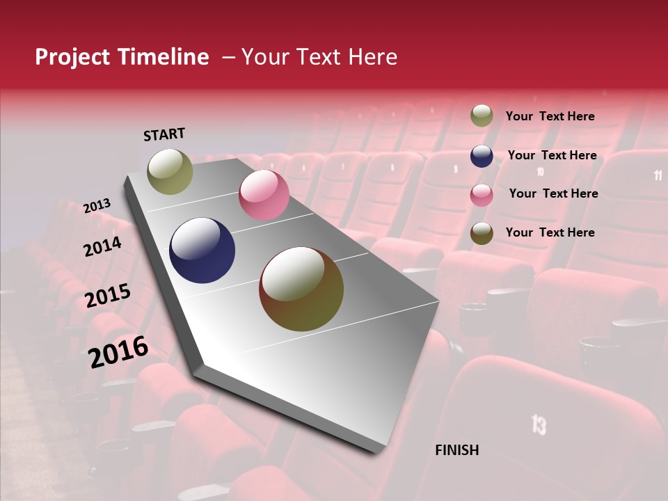 Chair Shot Movie PowerPoint Template