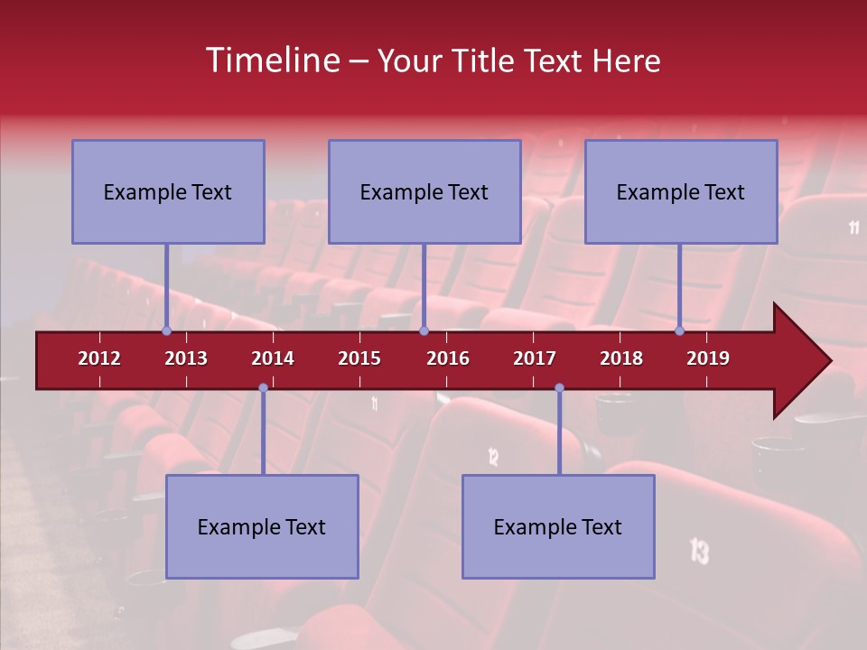 Chair Shot Movie PowerPoint Template