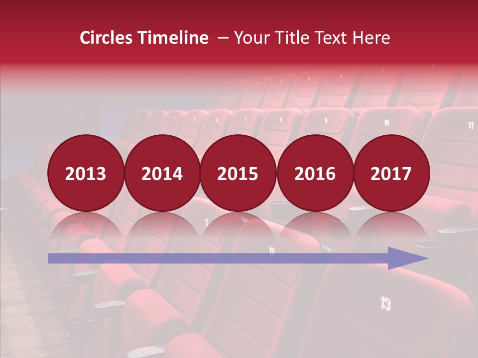 Chair Shot Movie PowerPoint Template