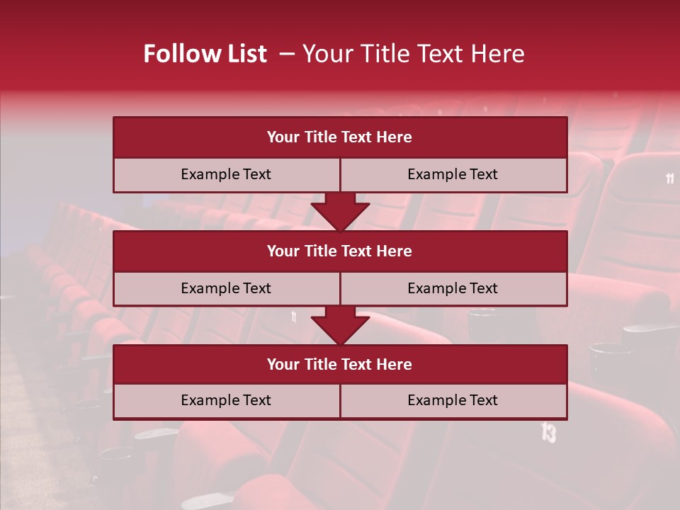 Chair Shot Movie PowerPoint Template