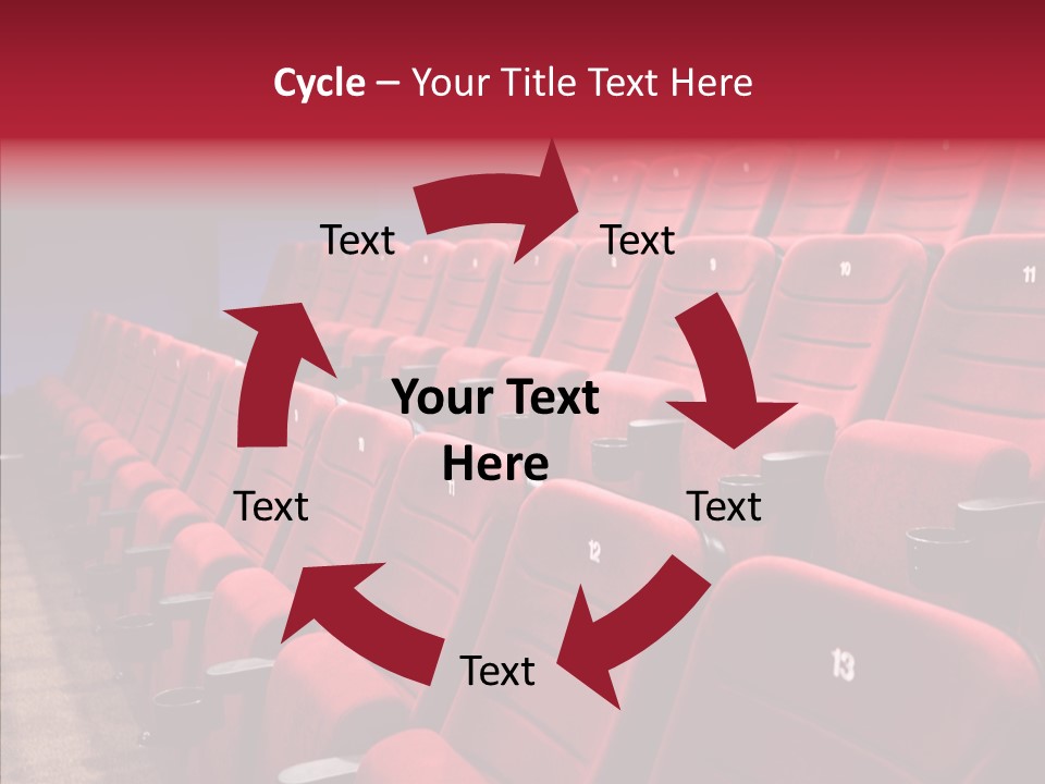 Chair Shot Movie PowerPoint Template