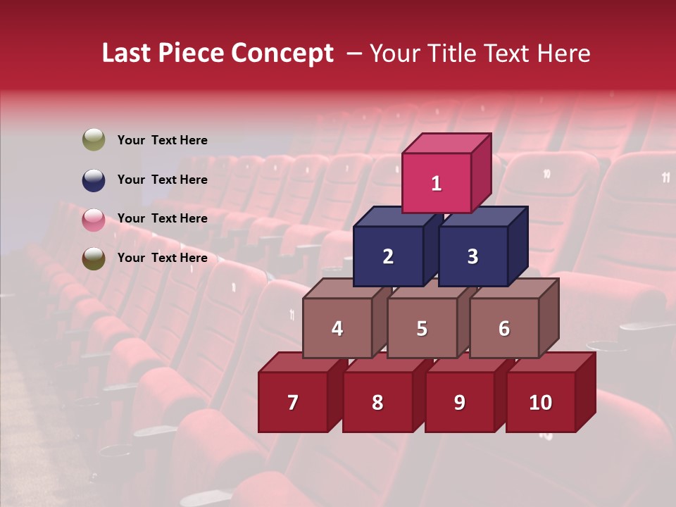 Chair Shot Movie PowerPoint Template