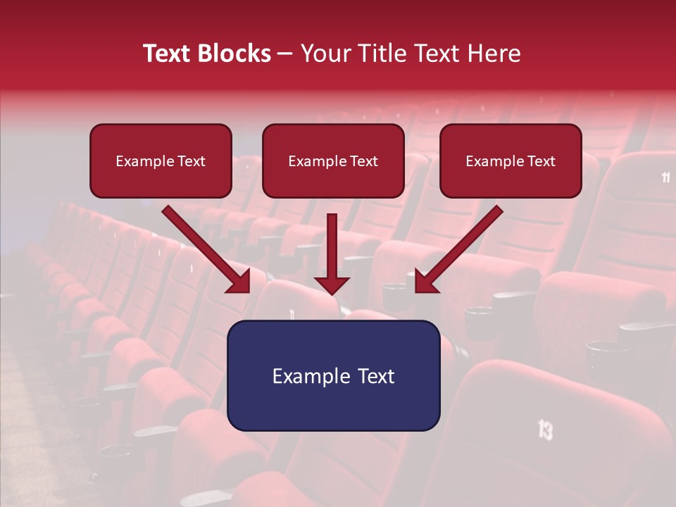 Chair Shot Movie PowerPoint Template