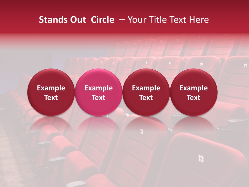 Chair Shot Movie PowerPoint Template
