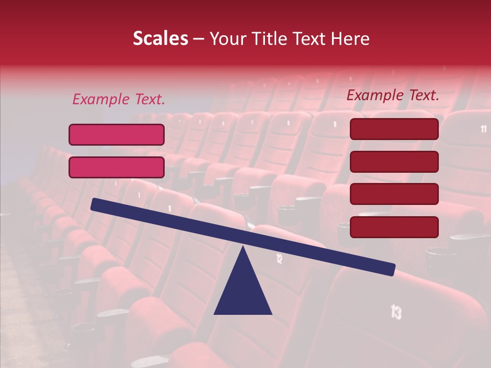Chair Shot Movie PowerPoint Template