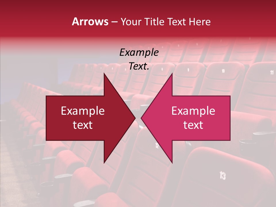 Chair Shot Movie PowerPoint Template
