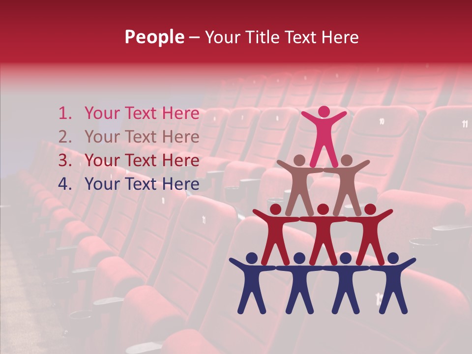 Chair Shot Movie PowerPoint Template