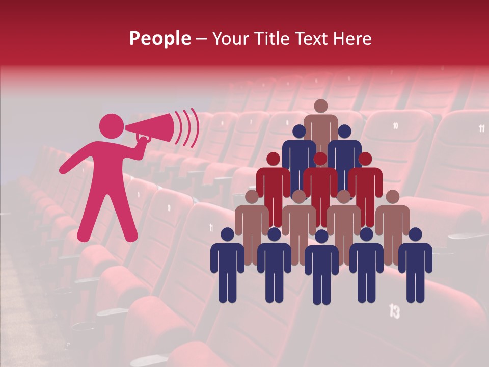 Chair Shot Movie PowerPoint Template