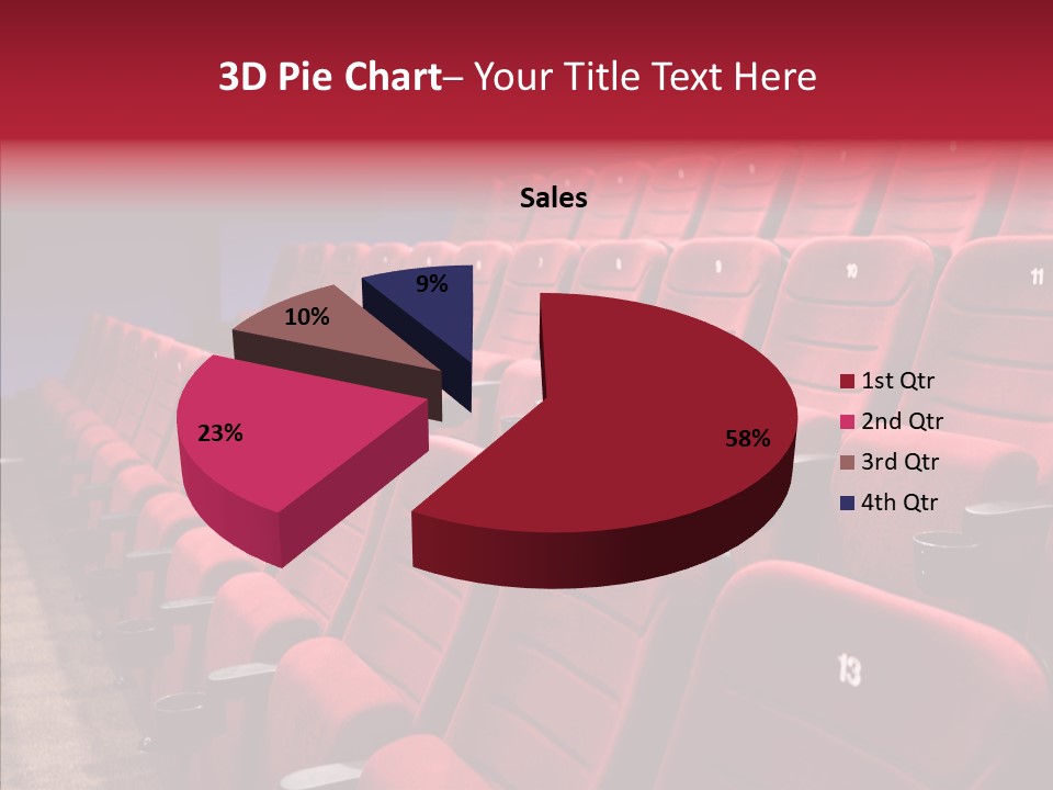 Chair Shot Movie PowerPoint Template