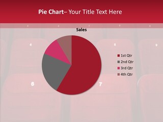 Front View Seat Indoor PowerPoint Template