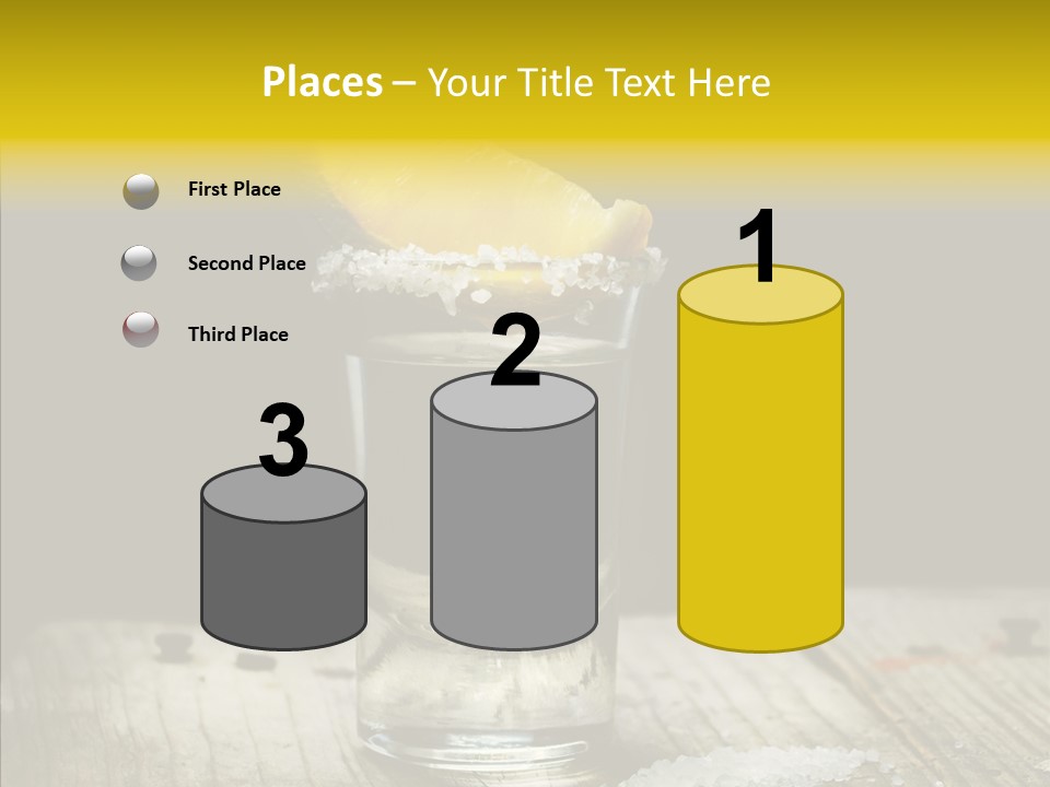 Shot Refreshment Close Up PowerPoint Template