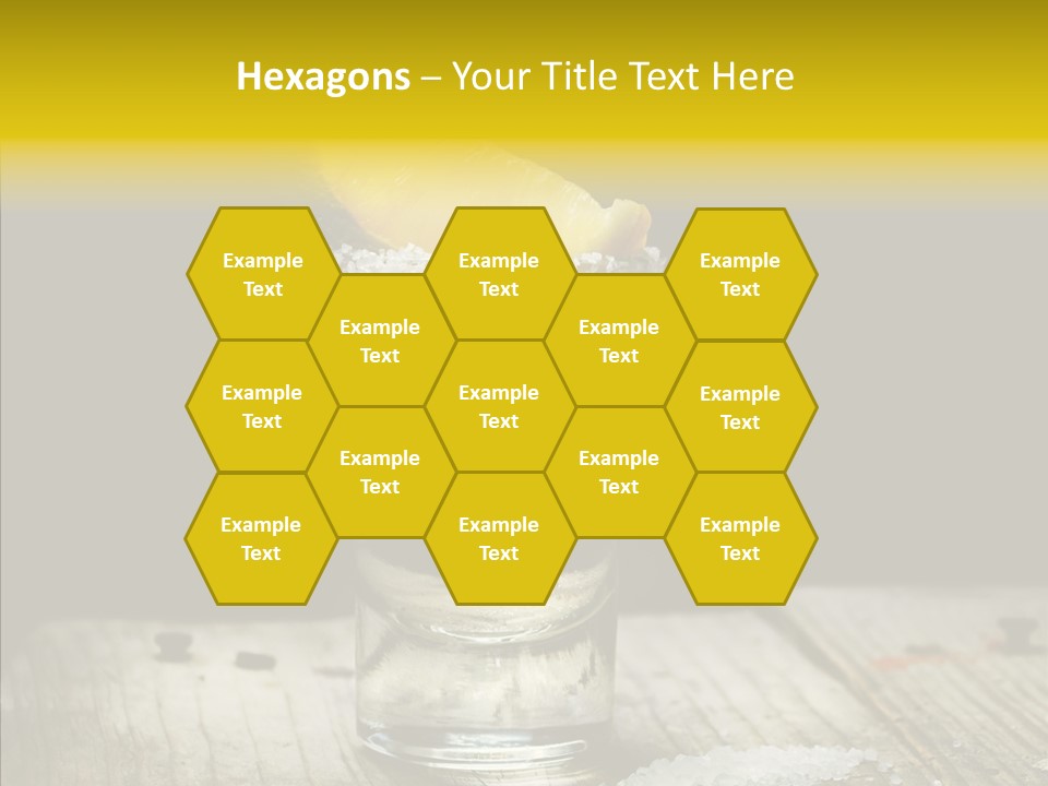 Shot Refreshment Close Up PowerPoint Template