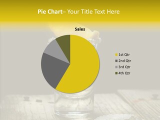 Shot Refreshment Close Up PowerPoint Template