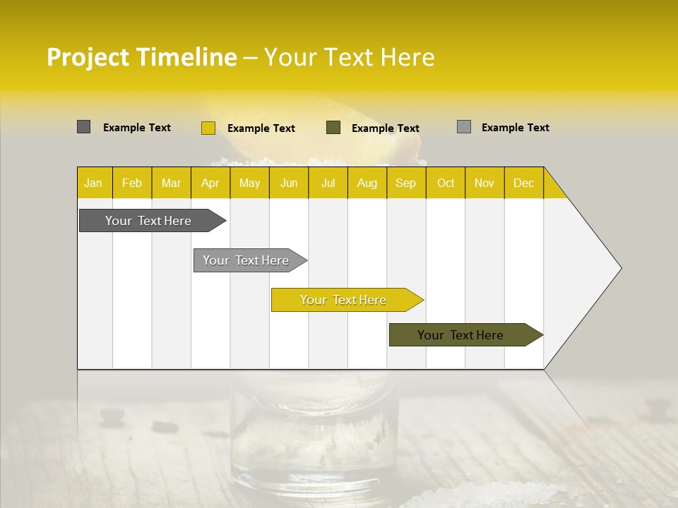 Shot Refreshment Close Up PowerPoint Template