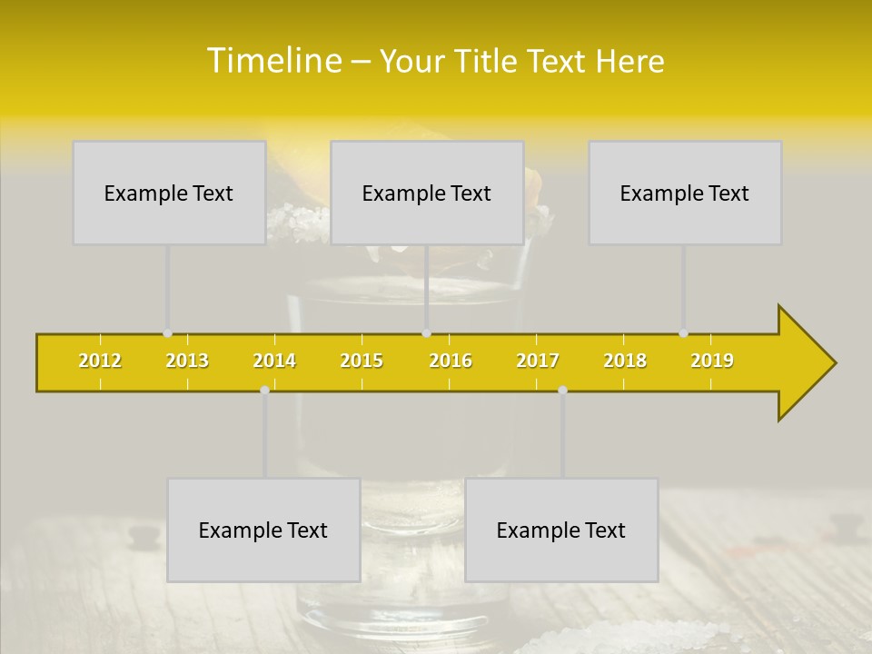 Shot Refreshment Close Up PowerPoint Template