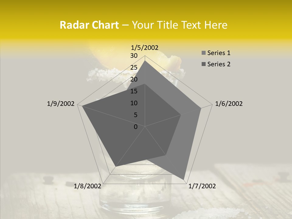 Shot Refreshment Close Up PowerPoint Template