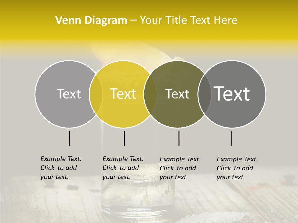 Shot Refreshment Close Up PowerPoint Template