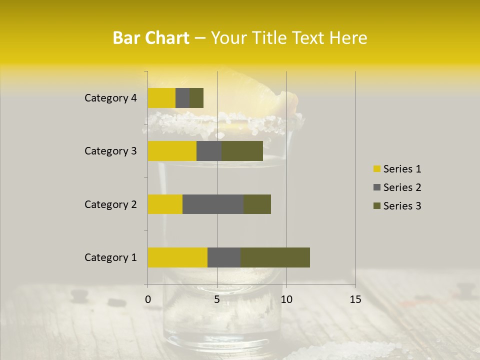Shot Refreshment Close Up PowerPoint Template
