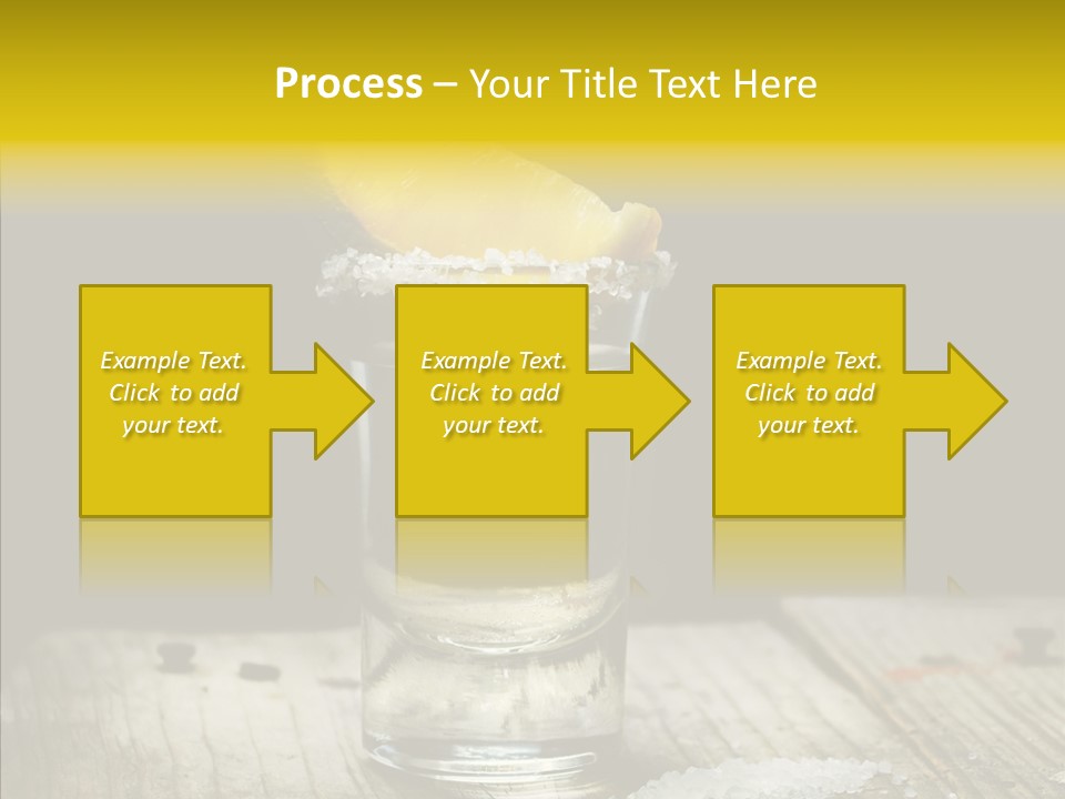Shot Refreshment Close Up PowerPoint Template