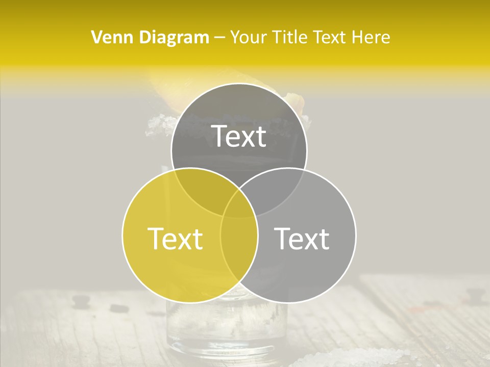Shot Refreshment Close Up PowerPoint Template