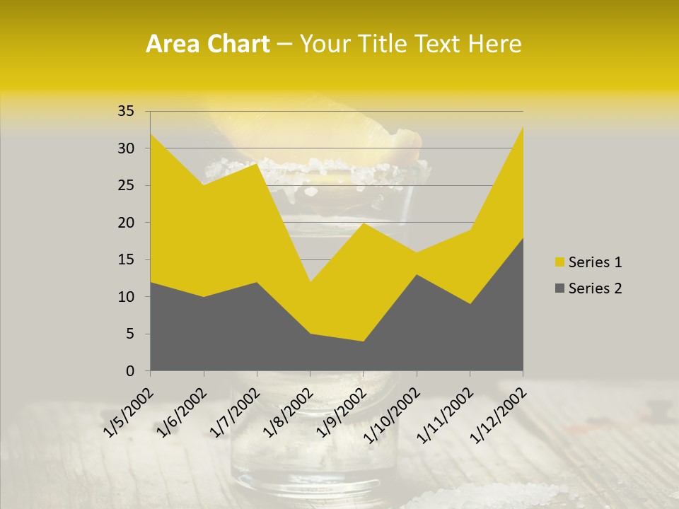 Shot Refreshment Close Up PowerPoint Template
