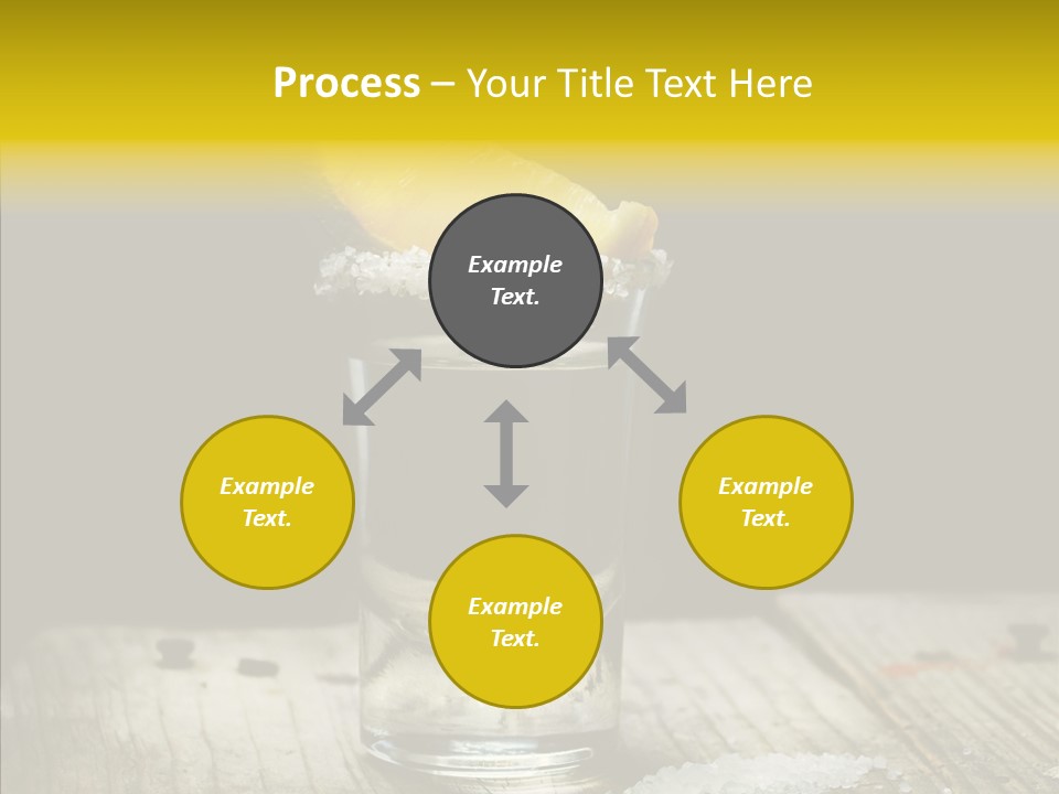 Shot Refreshment Close Up PowerPoint Template