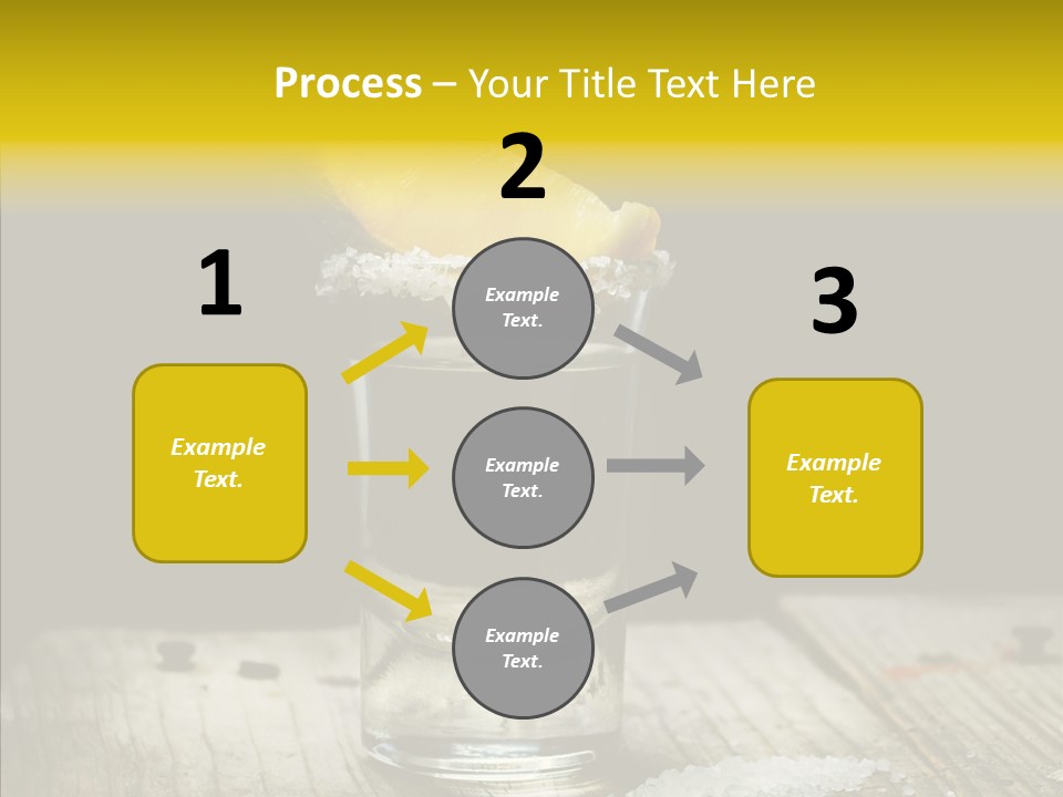 Shot Refreshment Close Up PowerPoint Template