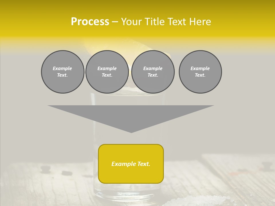 Shot Refreshment Close Up PowerPoint Template
