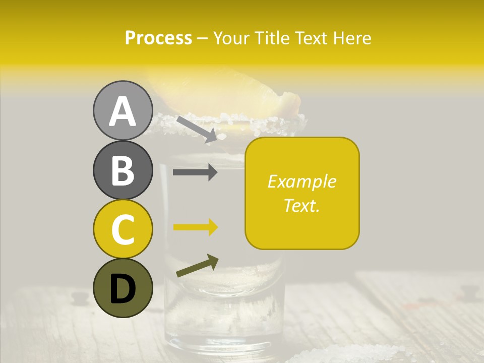 Shot Refreshment Close Up PowerPoint Template