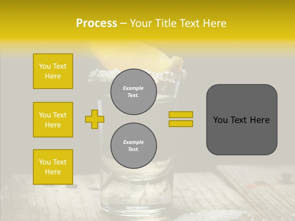 Shot Refreshment Close Up PowerPoint Template