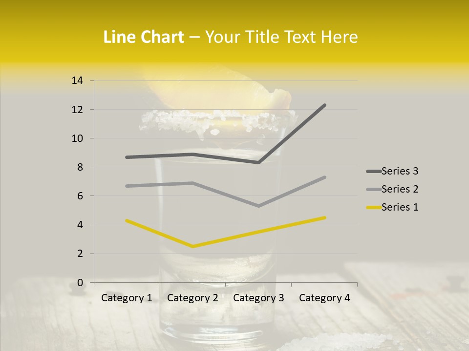 Shot Refreshment Close Up PowerPoint Template
